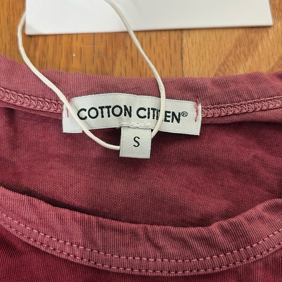 Cotton Citizen Classic Crew Neck Vintage Brick Men's Size small NWT unisex - Picture 2 of 7